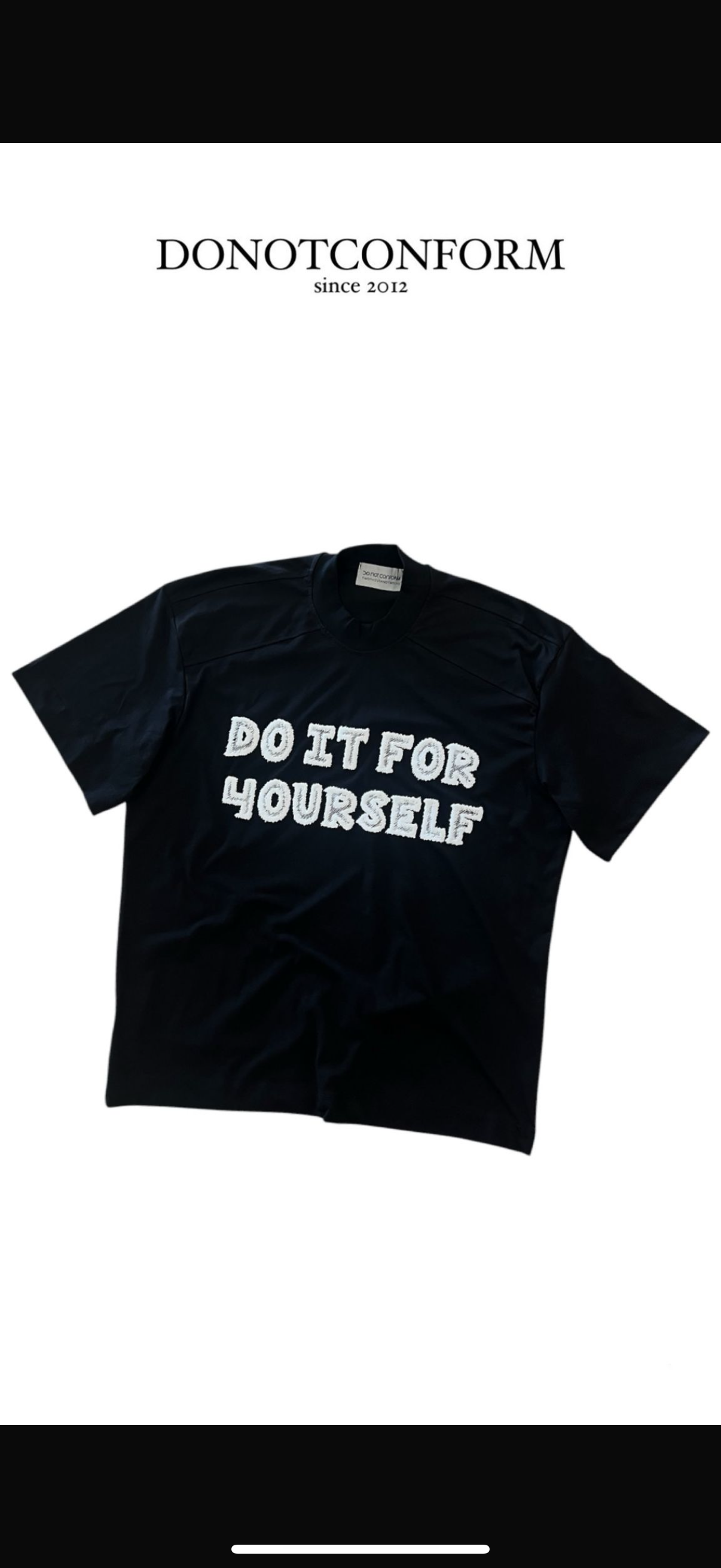 T-Shirt do not conform