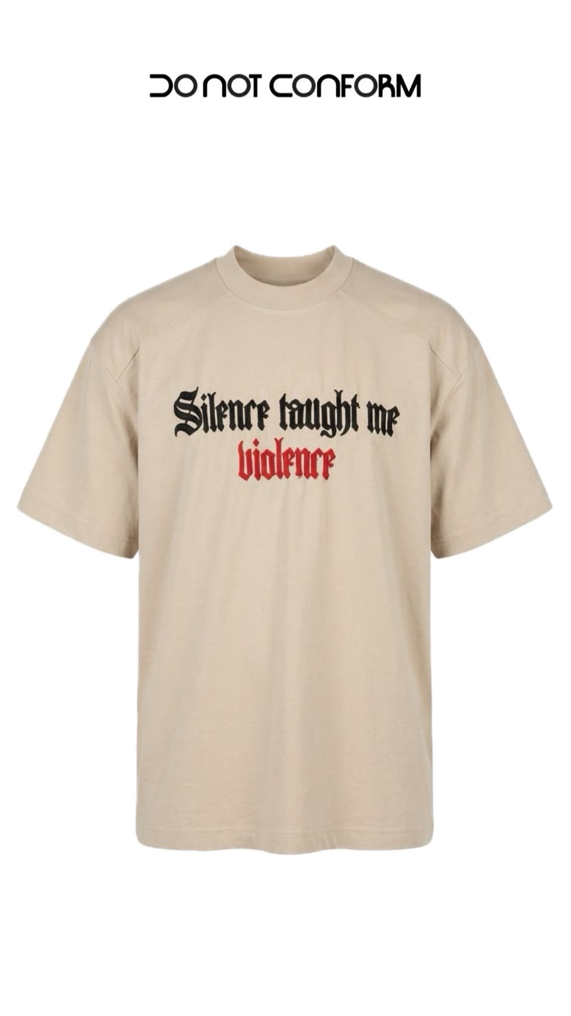 T-Shirt Do Not Conform
