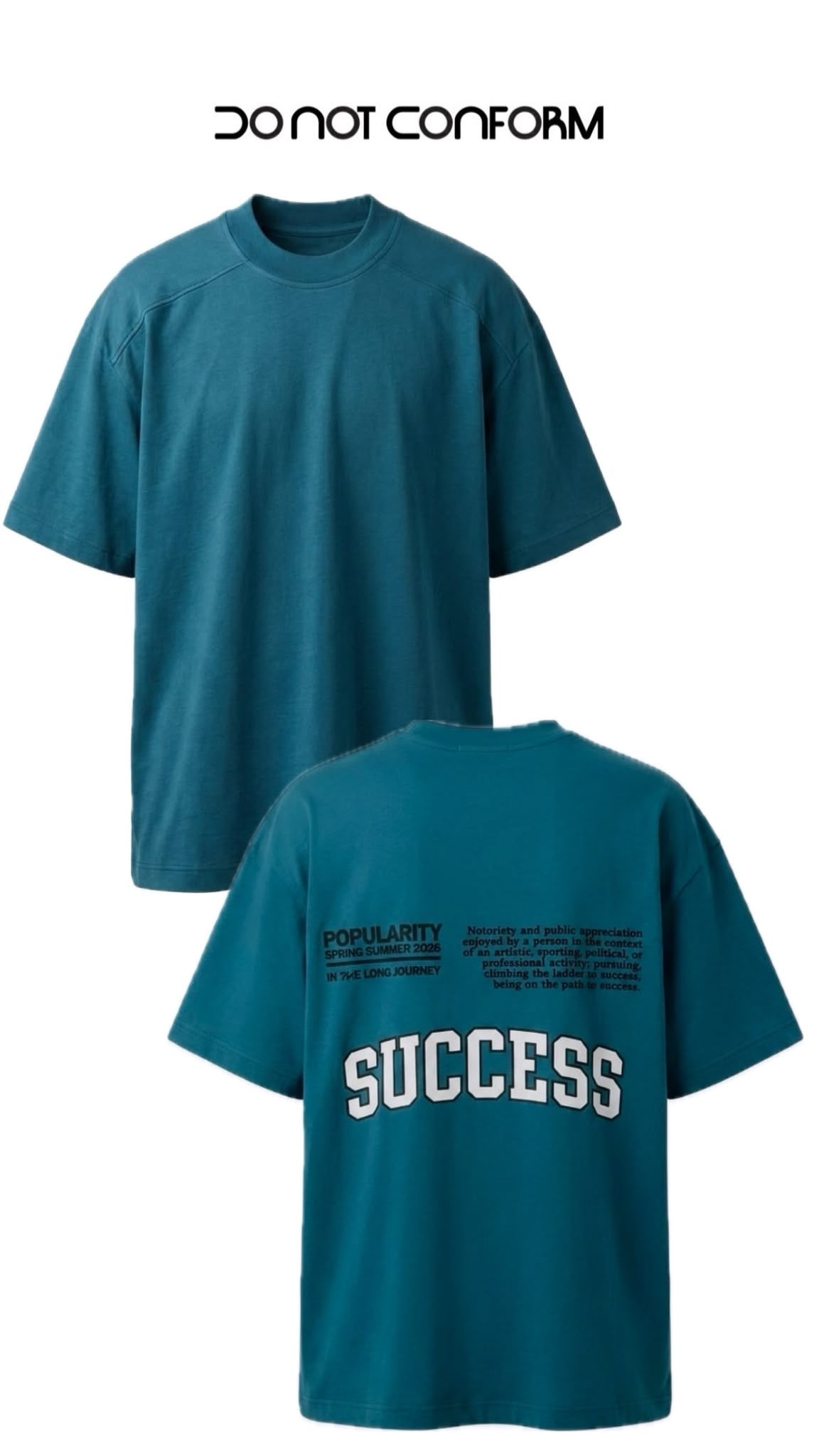 T-Shirt Do Not Conform